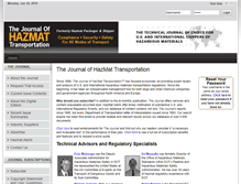 Tablet Screenshot of hazmatship.com